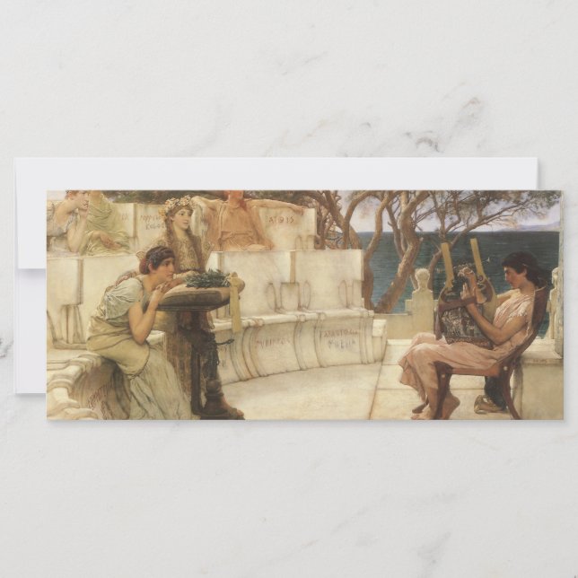 Sappho and Alcaeus by Sir Lawrence Alma Tadema (Front)