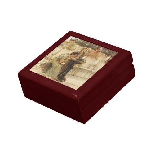 Sappho and Alcaeus by Sir Lawrence Alma Tadema Gift Box