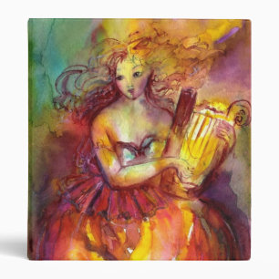 SAPPHO ,DANCE, MUSIC AND POETRY BINDER
