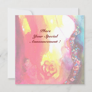 SAPPHO,DANCE MUSIC AND POETRY ,Gold Sparkles Announcement