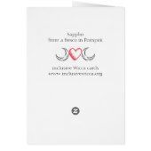 Sappho (Pompeii fresco) Cards (Back)