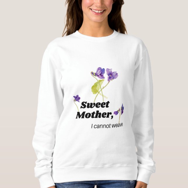 Sappho Quote Sweatshirt (Front)