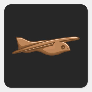 SAQQARA BIRD Ancient Alien Theorist Egypt Artifact Square Sticker