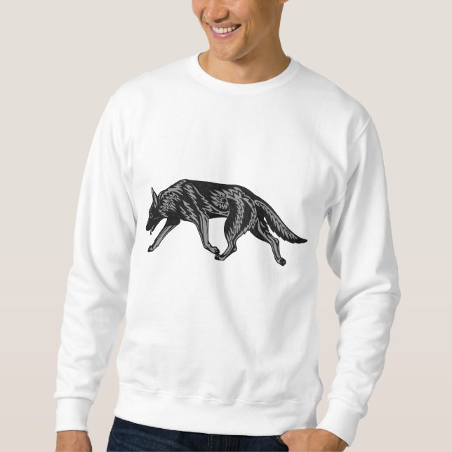 SAR German shepherd Sweatshirt (Front)