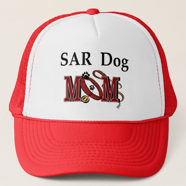 SAR Search and Rescue Dogs Trucker Hat (Front)