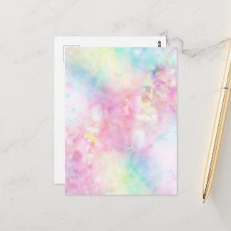 Sara Art "Anshin" relieved abstract Postcard
