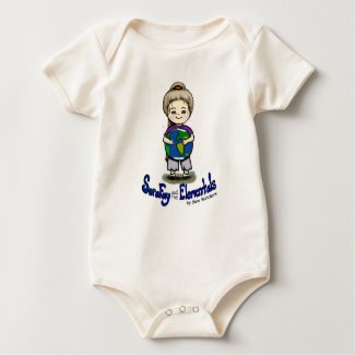 Sara Fay and Globe Organic Cotton Bodysuit