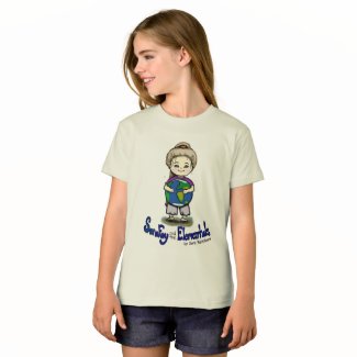 Sara Fay and Globe Organic Cotton Girl's T-Shirt