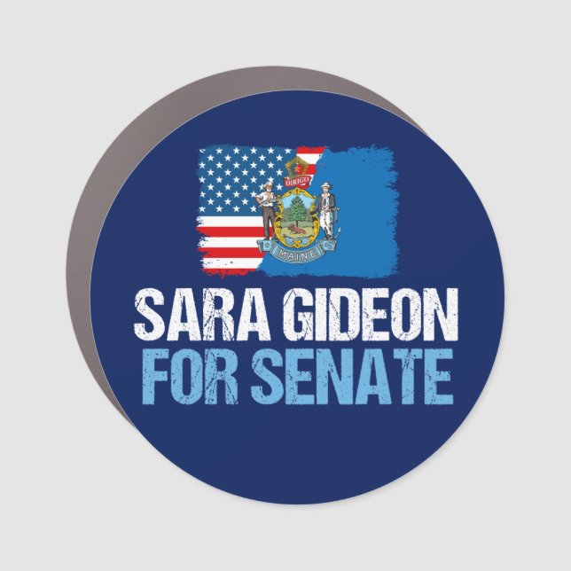 Sara Gideon for Senate Car Magnet (Front)