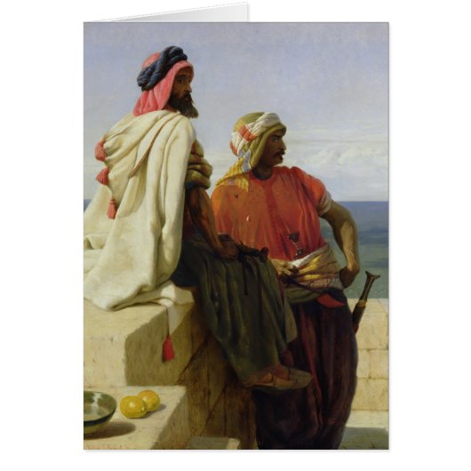 Saracens in front of their Position, 1864 (Front)