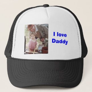 Sarah and dad whitpain 2005 trucker hat