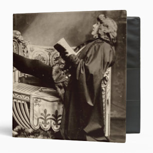 Sarah Bernhardt (1844-1923) as Hamlet in the 1899 Binder