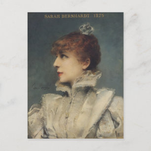 Sarah Bernhardt 1875 Postcard