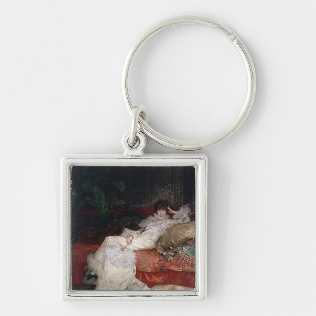 Sarah Bernhardt  1876 Keychain (Front)