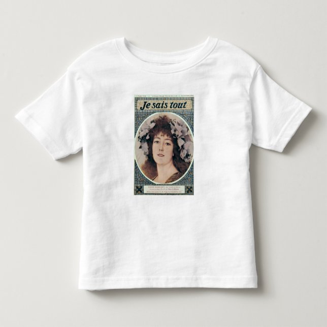 Sarah Bernhardt  in Gismonda Toddler T-shirt (Front)