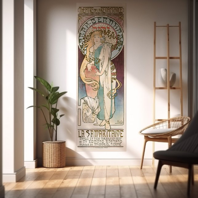 Sarah Bernhardt Le Samaritaine Art Nouveau Mucha Poster (Creator Uploaded)