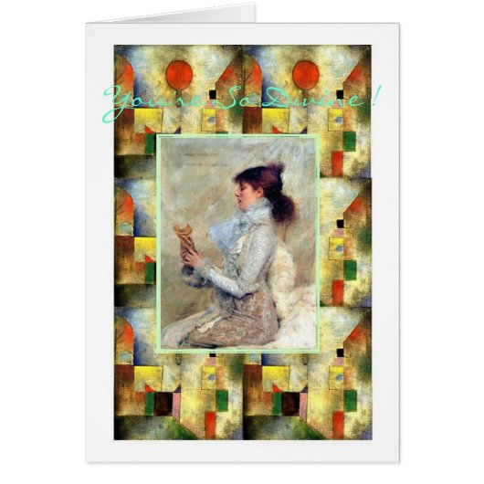 Sarah Bernhardt-You're So Divine ! Cards (Front)
