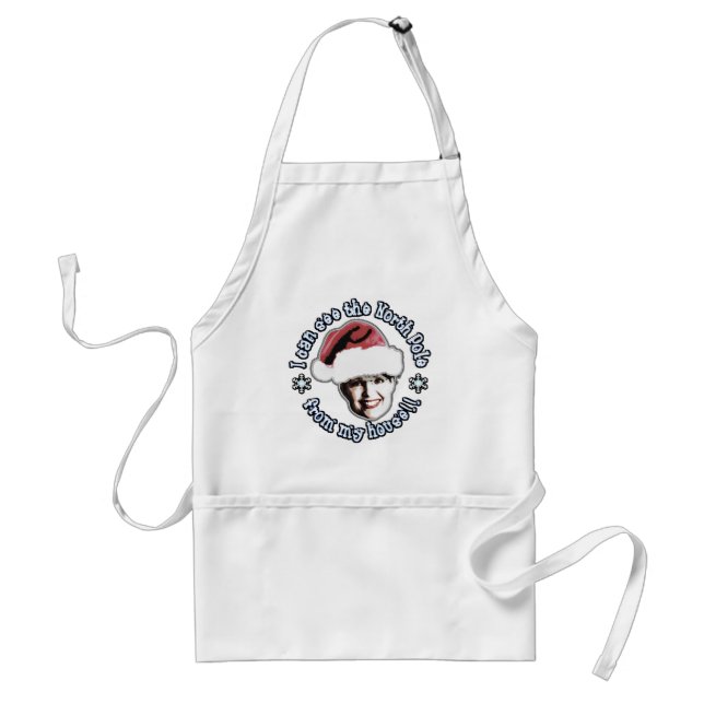 Sarah Claus... Adult Apron (Front)