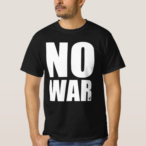 Sarah connor No War Peace Dove Love T_Shirt