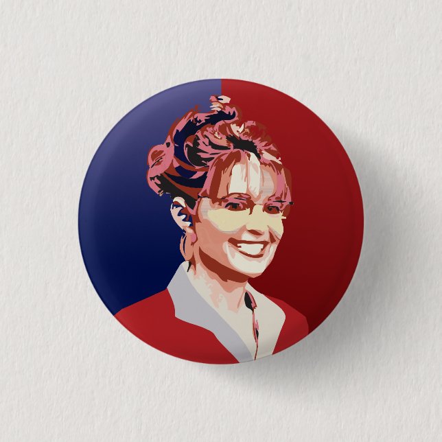 Sarah - Customized Pinback Button (Front)