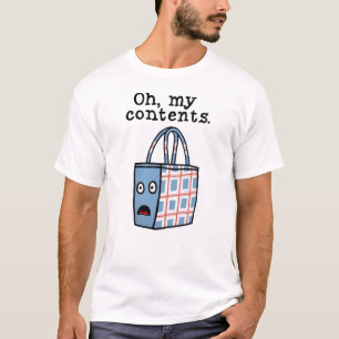 Sarah & Duck - Scarf Lady’s Bag T-Shirt