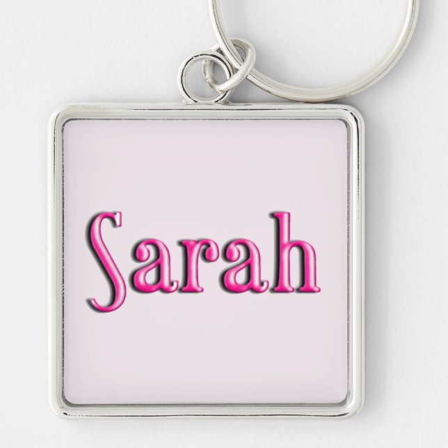 SARAH, for Sarah Keychain (Front)