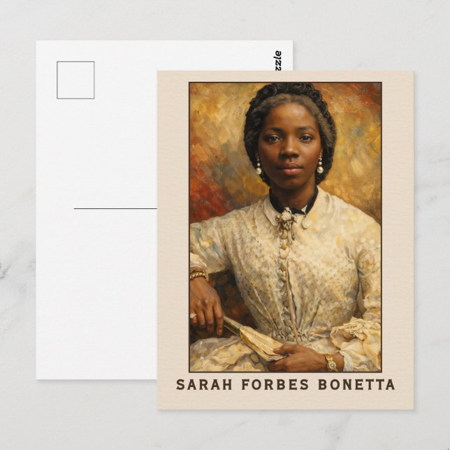 Sarah Forbes Bonetta Portrait Art Postcard (Front/Back)