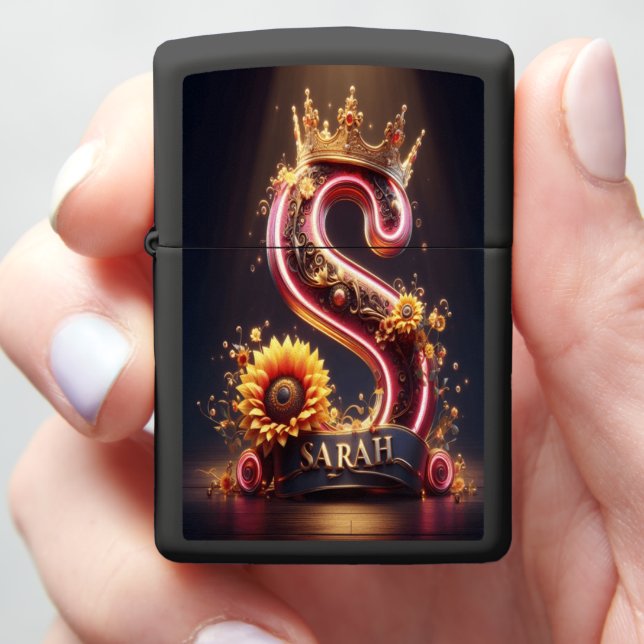 Sarah Golden S Zippo Lighter (In Hand)