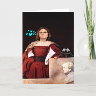 Sarah Huckster Sanders Customizable Birthday Card