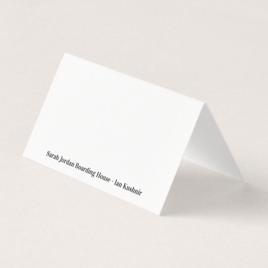 Sarah Jordan boarding house (Back)