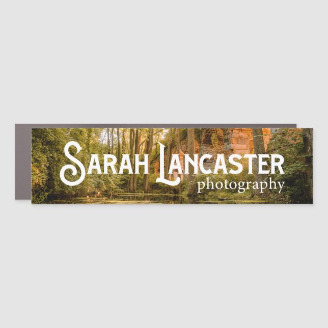 Sarah Lancaster Photography Fort Car Magnet (Front)