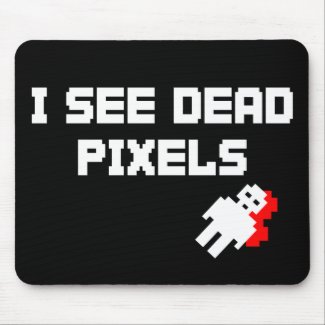 Sarah Marshall Dead Pixels Mouse Pad