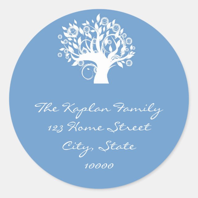 Sarah Mikaela Return Address Envelope Seal (Front)