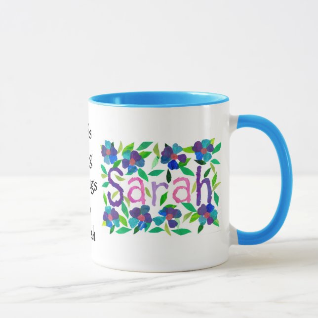 'Sarah' Mug (Right)