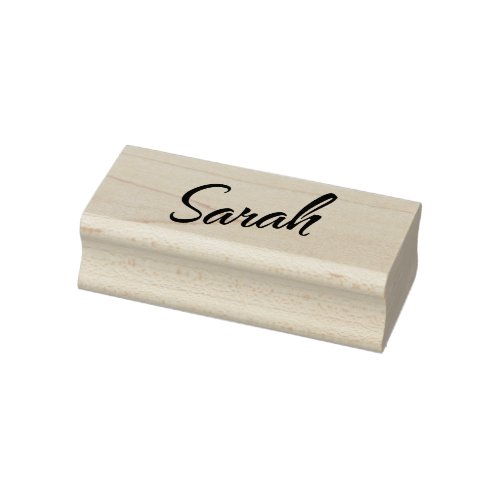 Sarah name signature rubber stamp