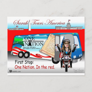 Sarah One Nation Postcard