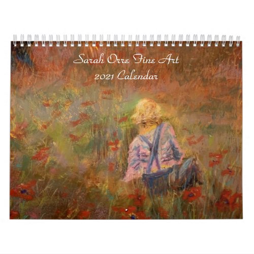 Sarah Orre Fine Art 2021 Calendar