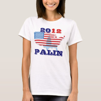 Sarah Palin 2012 Ladies,Girls T Shirt Top