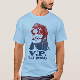 Sarah Palin distressed V.P. very pretty t-shirt