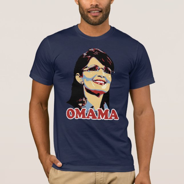 Sarah Palin Omama Color tee (Front)