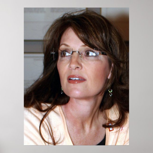 Sarah Palin Photograph Poster (Front)