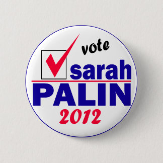 Sarah Palin Pinback Button