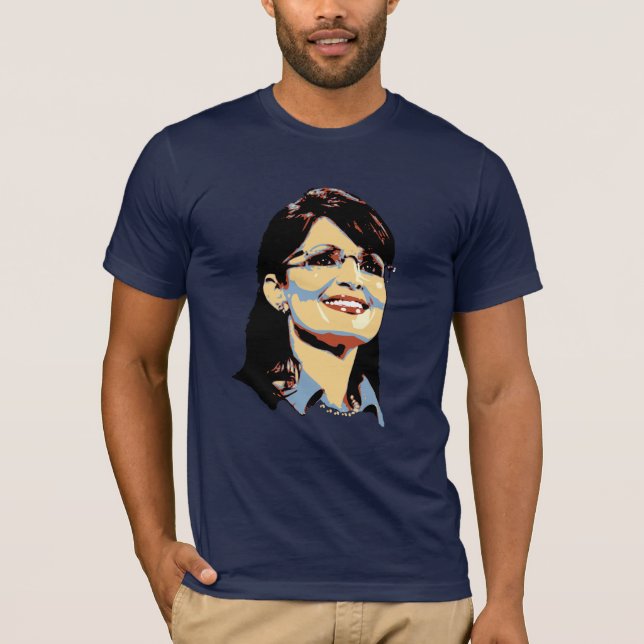 Sarah Palin portrait T-Shirt (Front)