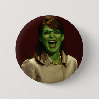 Sarah Palin the Witch Pinback Button