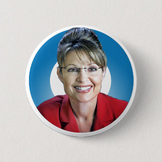 Sarah Palin Trumps The 'O' Pinback Button