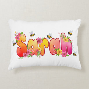 Sarah - Personalized Bee Pillow