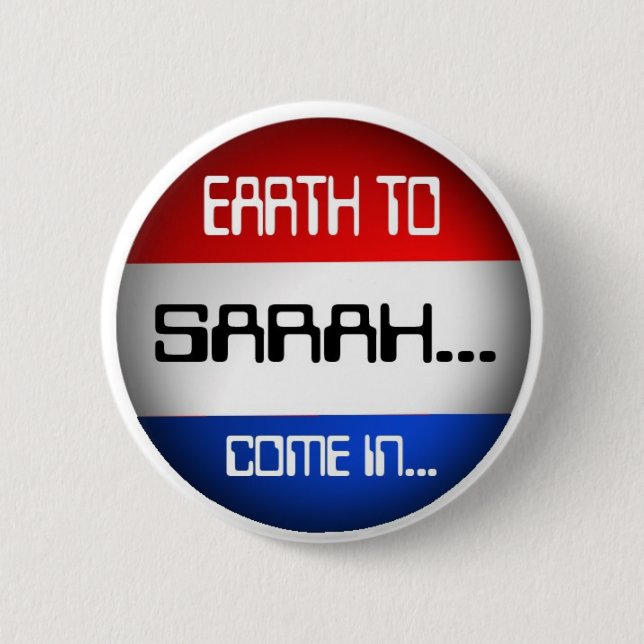 SARAH PINBACK BUTTON (Front)