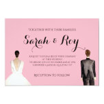Sarah Portrait Wedding Invitation - Details Page