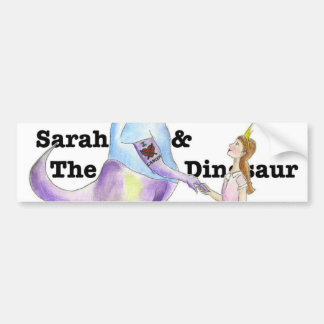 Sarah & The Dinosaur Bumper Sticker