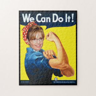 Sarah The Riveter! Jigsaw Puzzle